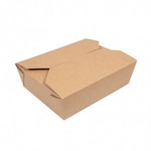 Cartons Alimentaires N°5 - 1,05L - Lot de 150 - Vegware