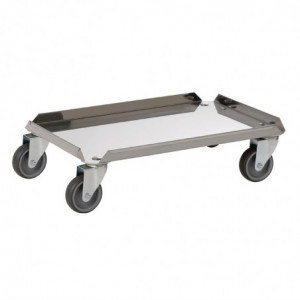 Ratų platforma Euronormos standartui - 600 x 400 mm - Tournus