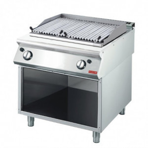 Grill Pierre De Lave Gaz- P 700 - Gastro M