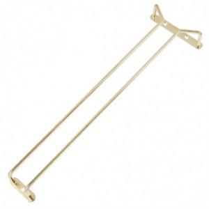 Brass stemware holder 410mm - FourniResto - Fourniresto