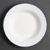 Giliavandė lėkštė iš emalio plieno - Ø 245 mm - 6 vnt. - Olympia