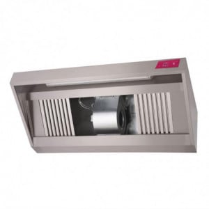 Nerūdijančio plieno gaubtas - L 2000 x P 900mm - Gastro M