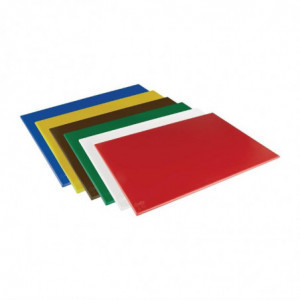 Maža baltos spalvos pjaustymo lenta - I 300 x P 225 mm - Hygiplas