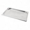 Gastronorm stainless steel perforated tray GN 1/1 150mm - Vogue - Fourniresto