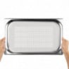 Gastronorm stainless steel perforated tray GN 1/1 150mm - Vogue - Fourniresto