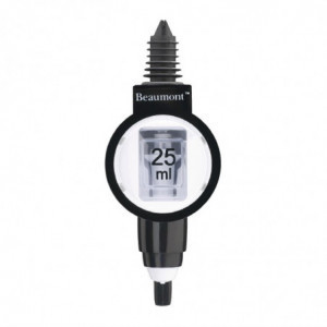 Optinio stiklo matavimo indelis 25 ml - FourniResto - Fourniresto