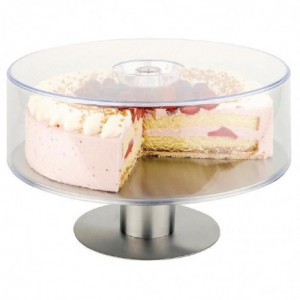 Plat à gâteau rotatif - 30 cm - APS - Fourniresto