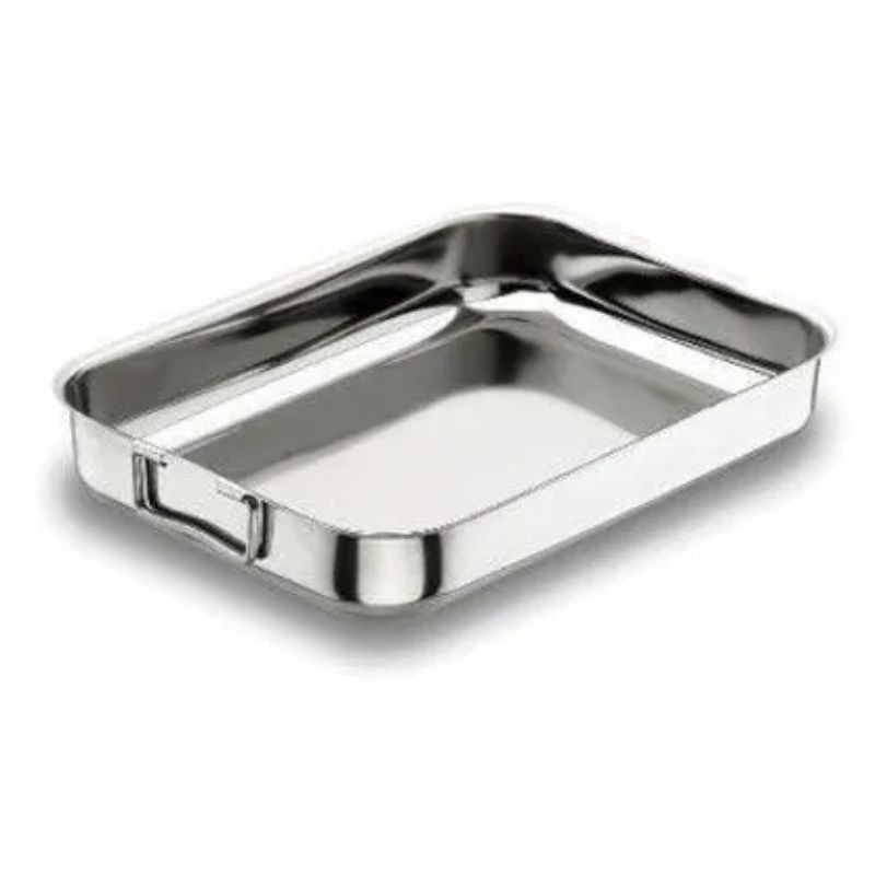 Plat À Gratin En Inox - 40 X 28 Cm - Lacor Plat À Gratin En Inox - 40 X 28 Cm - Lacor