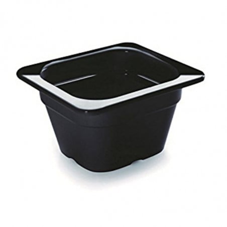 Bakas Gastro Melaminis Juodas GN 1/6 - Aukštis 65 mm - Lacor