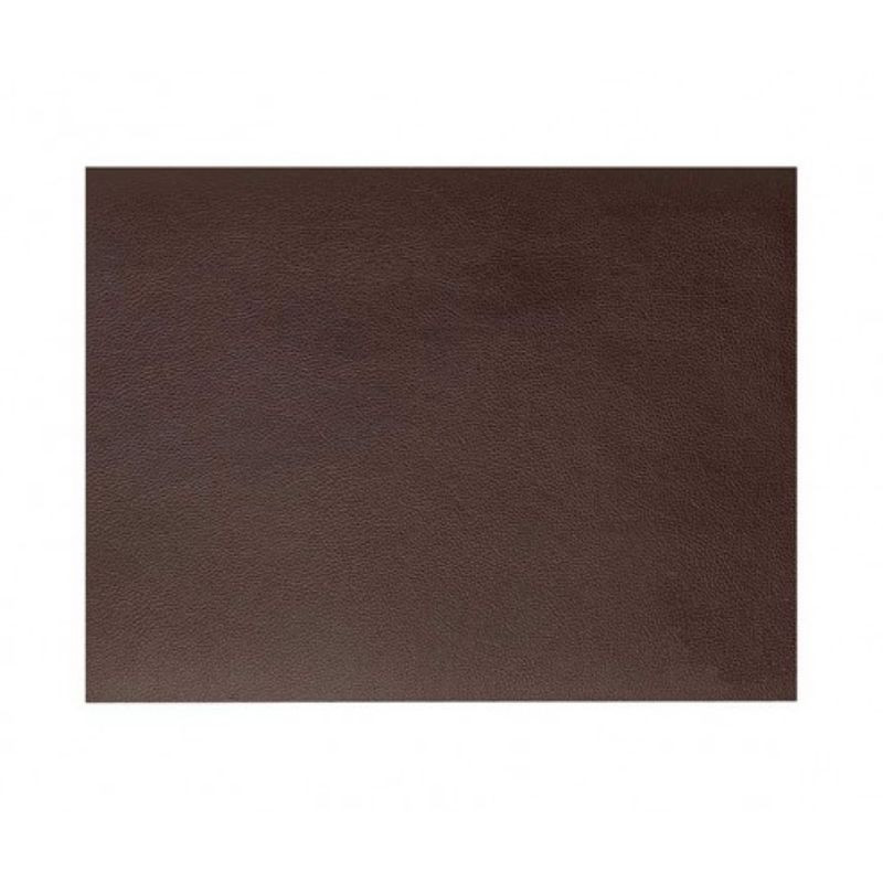 Set De Table Rectangulaire En Cuir Marron Grainé Rinia - 45X30 Cm - Lacor Set De Table Rectangulaire En Cuir Marron Grainé Rinia - 45X30 Cm - Lacor