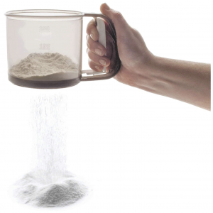 Akrilinis miltų sietelis - 10 cm skersmens - Lacor