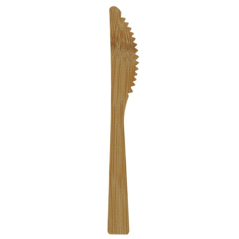Bamboo knife - 170 mm - Pack of 30 Eco-friendly Bamboo knife - 170 mm - Pack of 30 Eco-friendly