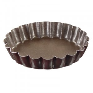 Round Fluted Tartlet Mold - Ø 100 mm - TELLIER