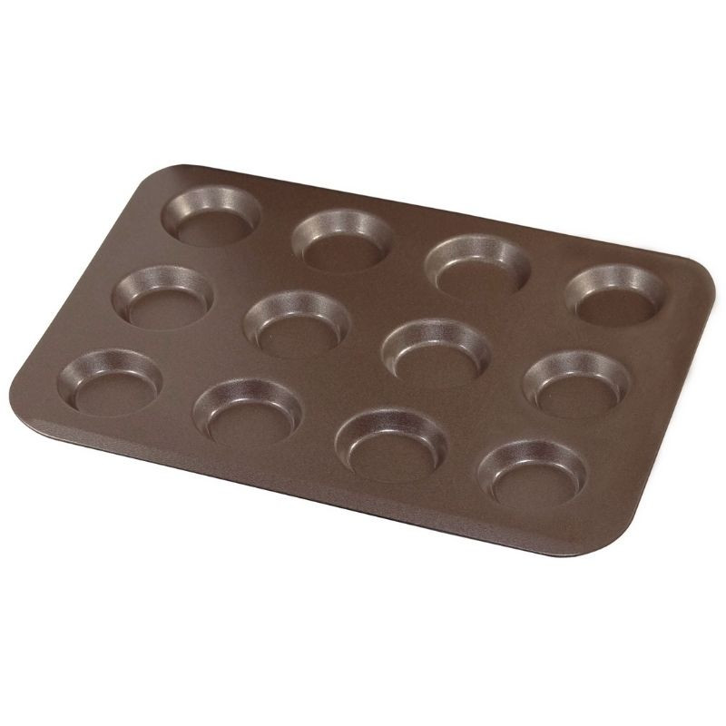Moule à 12 Mini Tartelettes de Ø 8 mm - 320 x 245 - TELLIER Moule à 12 Mini Tartelettes de Ø 8 mm - 320 x 245 - TELLIER