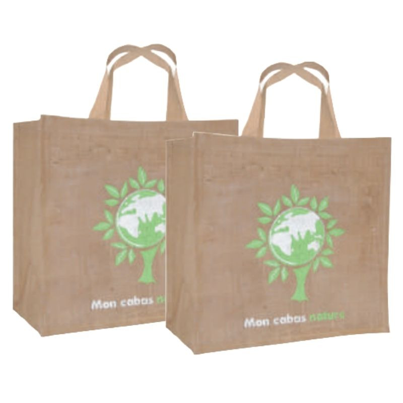 Jute Tote Bag "My Nature Tote" - Set of 25 Jute Tote Bag "My Nature Tote" - Set of 25