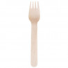 Fourchette En Bois Biodégradable 155 Mm - Lot De 100 - Fiesta Green - Fourniresto