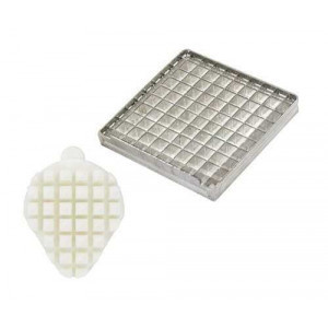 Peilis ir stūmiklis bulvytėms pjaustyti - 6 x 6 mm