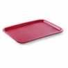 Stalo grotelė greito maisto - Didelis modelis 450 x 350 mm - Raudona- Raudona