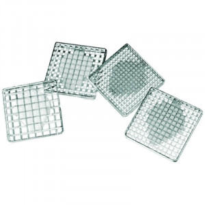 Peilis ir stumdomoji juosta iš nerūdijančio plieno bulvių traškučiams - 6 x 6 mm - Tellier