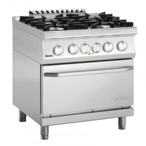 Krosnis su 4 degimo zonos ir elektriniu orkaite GN 2/1 Serijos 700