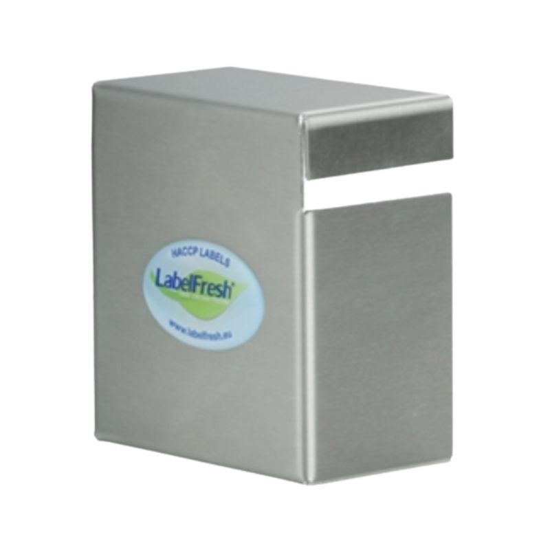 Mini Stainless Steel Dispenser - 150 x 170 x 110 mm - LabelFresh Mini Stainless Steel Dispenser - 150 x 170 x 110 mm - LabelFresh
