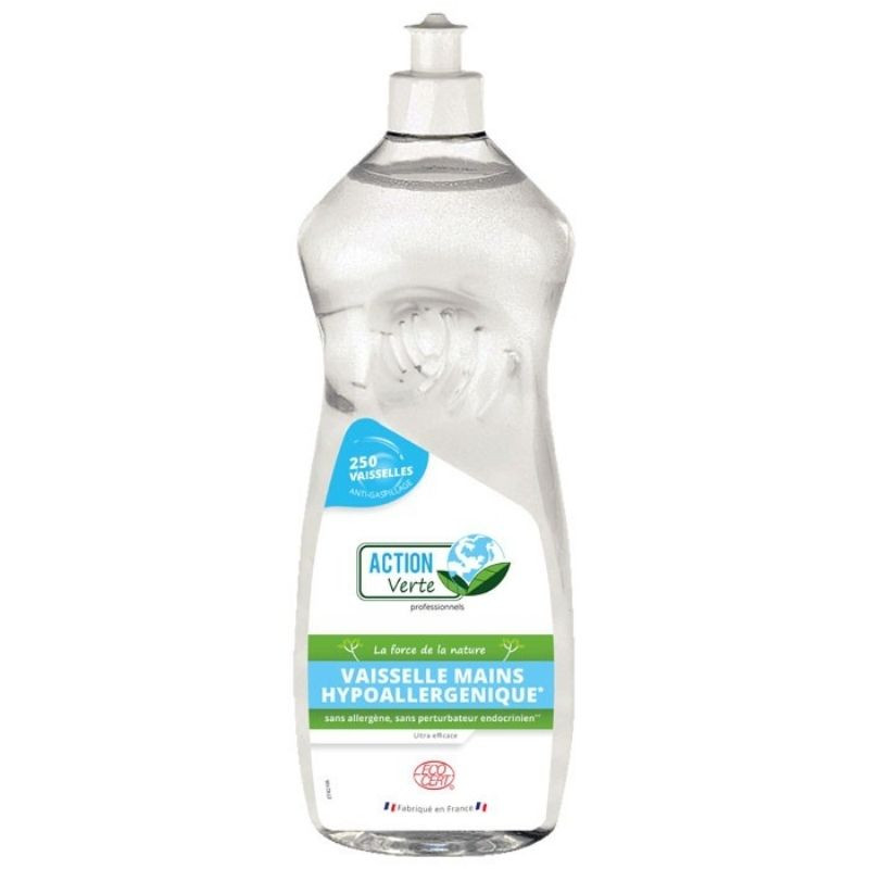 Liquide Vaisselle Classique Hypoallergénique - 1 L - Action verte Liquide Vaisselle Classique Hypoallergénique - 1 L - Action verte
