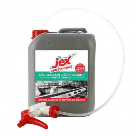 Degresantas dezinfekuojantis su purkštuvu - 5 L - Jex