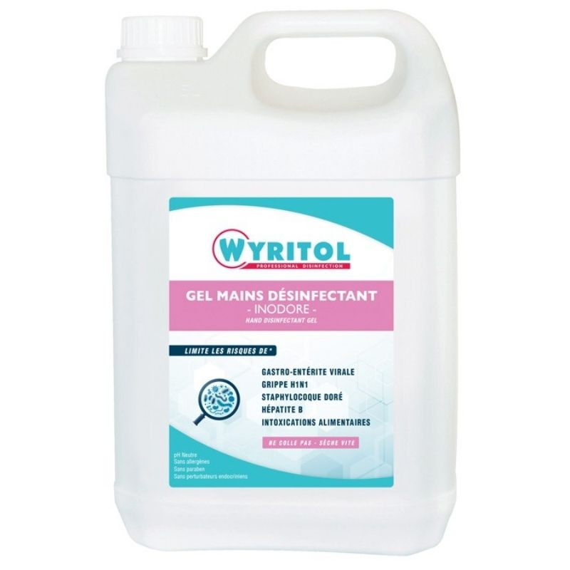 Gelinis hidroalkoholinis skystis - 5 L - Wyritol Gelinis hidroalkoholinis skystis - 5 L - Wyritol