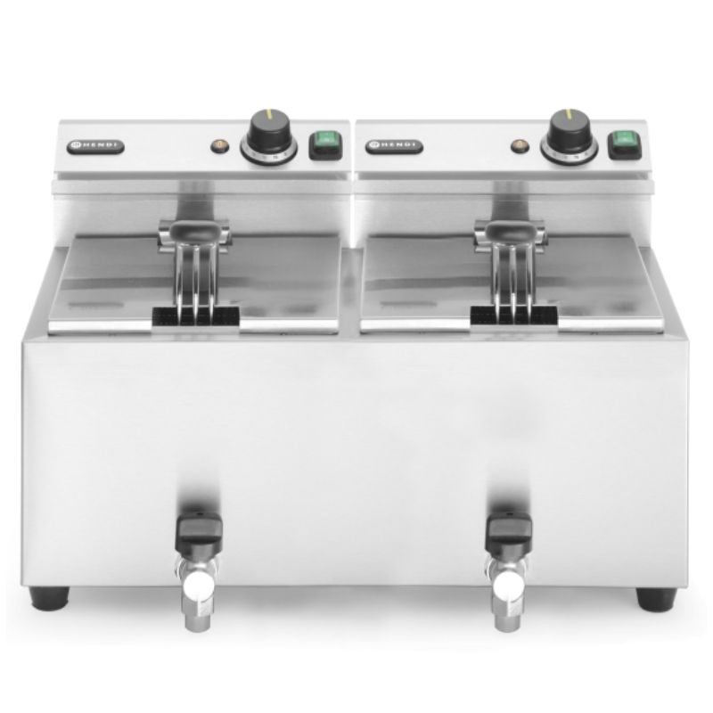 Mastercook keptuvė su nutekėjimo čiaupu - 2 x 8 l