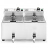 Mastercook keptuvė su nutekėjimo čiaupu - 2 x 8 l