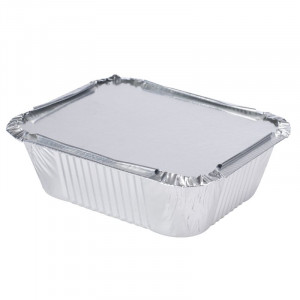 Aliumininė lėkštė su dangteliu "Combi Pack" - 1500 ml - 100 vnt.