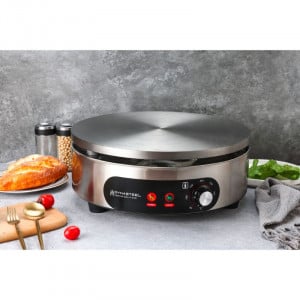 Crêpière Électrique Pro Ø 400 mm 3000 W — Ketaus Plokštė