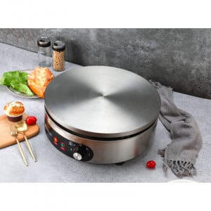 Crêpière Électrique Pro Ø 400 mm 3000 W — Ketaus Plokštė