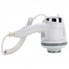 Wall-Mounted Hair Dryer 1100 W White ABS | Hotel & CHR