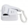 Wall-Mounted Hair Dryer 1100 W White — Hotel & Spa