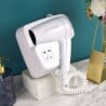 Sienų plaukų džiovintuvas 1100 W baltas — Viešbutis ir SPA