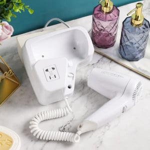 Sienų plaukų džiovintuvas 1100 W baltas — Viešbutis ir SPA