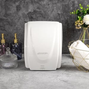 Profesionalus rankų džiovintuvas 2100 W ABS baltas — Džiovinimas 30 s