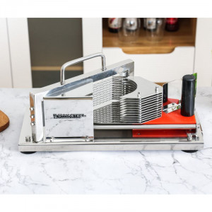 Coupe-Tomates Professionnel Inox — Trancheur Manuel