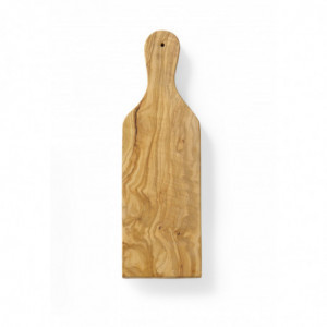 Alyvuogių medinis sūrio lėkštė - 400 x 140 mm - Hendi
