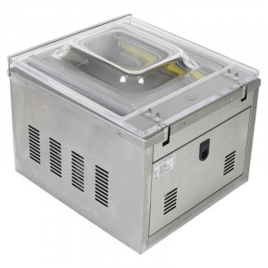 Vakuuminė pakavimo mašina su gaubtu 900 W - Suvirinimas 400 mm Nerūdijantis plienas