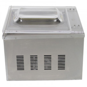 Vakuuminė pakavimo mašina su gaubtu 900 W - Suvirinimas 400 mm Nerūdijantis plienas