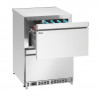 Šaldytuvas su 2 durimis ir 2 stalčiais - L 600 x G 600 mm - Bartscher