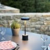 Lampe de Table Touch Aluminium - Roby Šviesiai Pilka - Lumisky