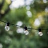 Guirlianda Šviesos Guinguette Saulės ir LED Lizdas - Party Clear Hybrid - Lumisky