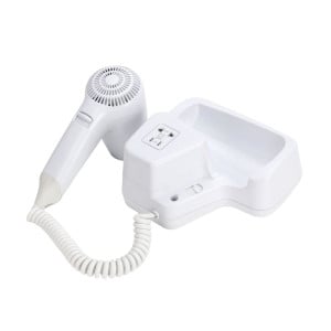 Sienų plaukų džiovintuvas 1100 W baltas — Viešbutis ir SPA