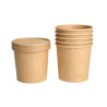 Sriuba puodas Kraft - 360 ml - 300 vnt. - Dynasteel
