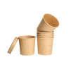 Sriuba puodas Kraft - 360 ml - 300 vnt. - Dynasteel