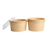 Kraft salotų dubuo 1000 ml Ø 150 mm - Rinkinys iš 300