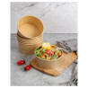 Kraft salotų dubuo 1000 ml Ø 150 mm - Rinkinys iš 300